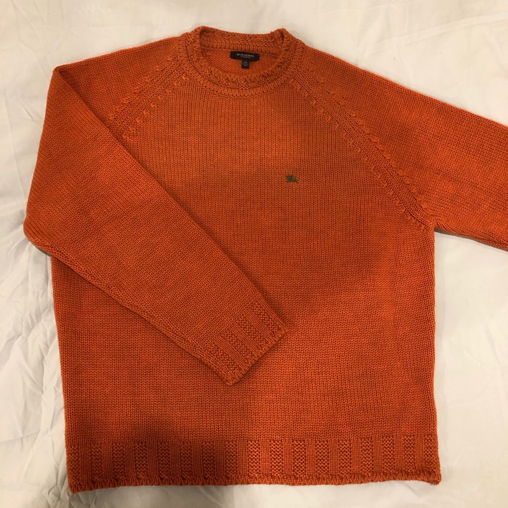 Burberry London Mens Wool Sweater.  Made In Italy